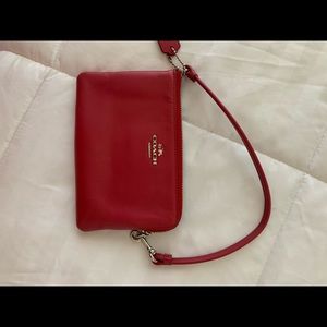 COACH wristlet wallet